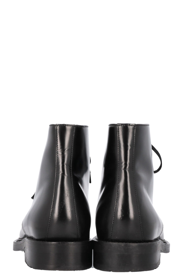 SAINT LAURENT Army Lace Up Boots Black