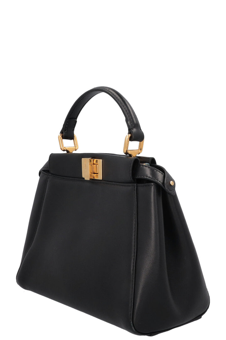 Sac bandoulière FENDI Peekaboo Mini Noir