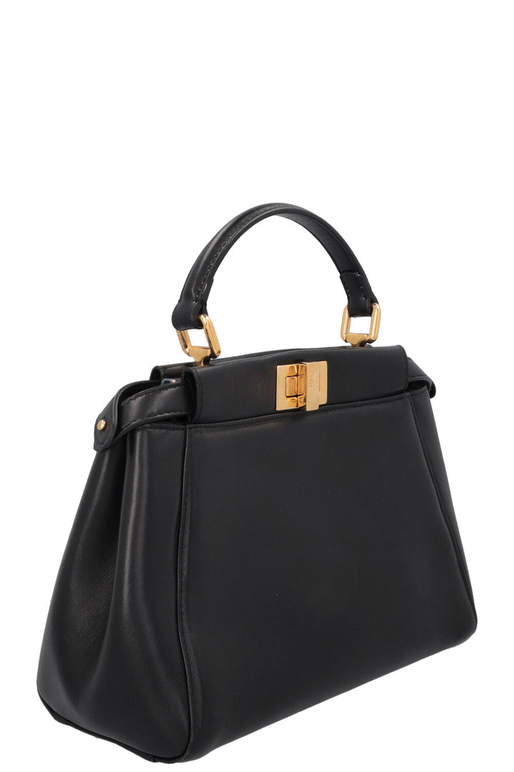 Sac bandoulière FENDI Peekaboo Mini Noir