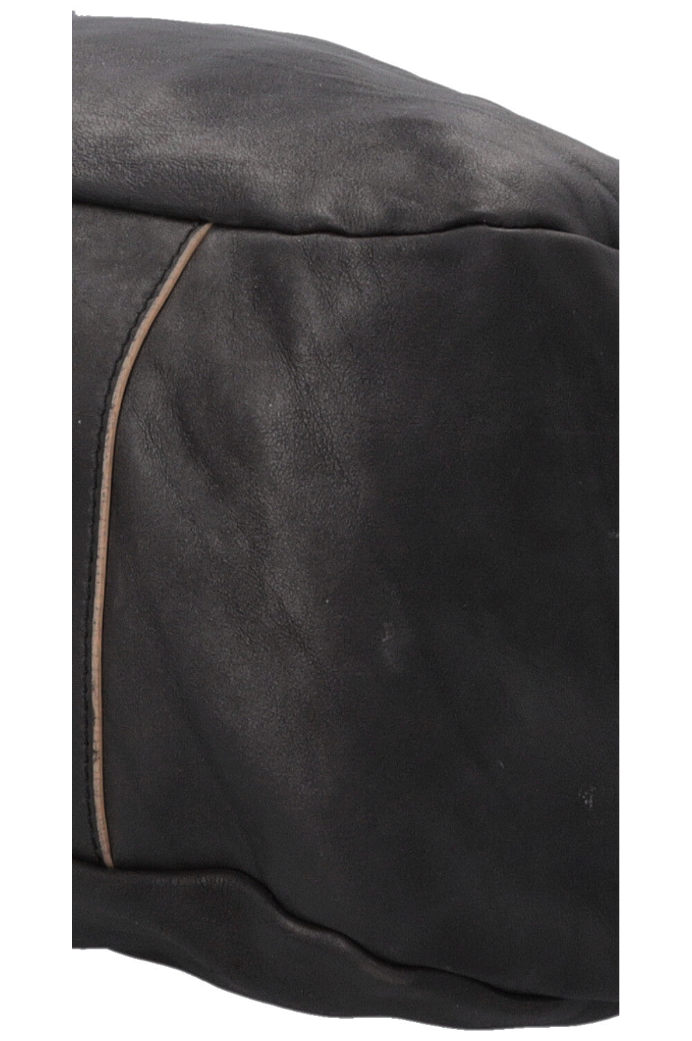 CHANEL CC Hobo Tote Leather Black