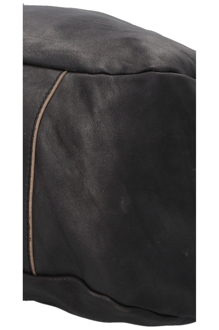 CHANEL CC Hobo Tote Leather Black