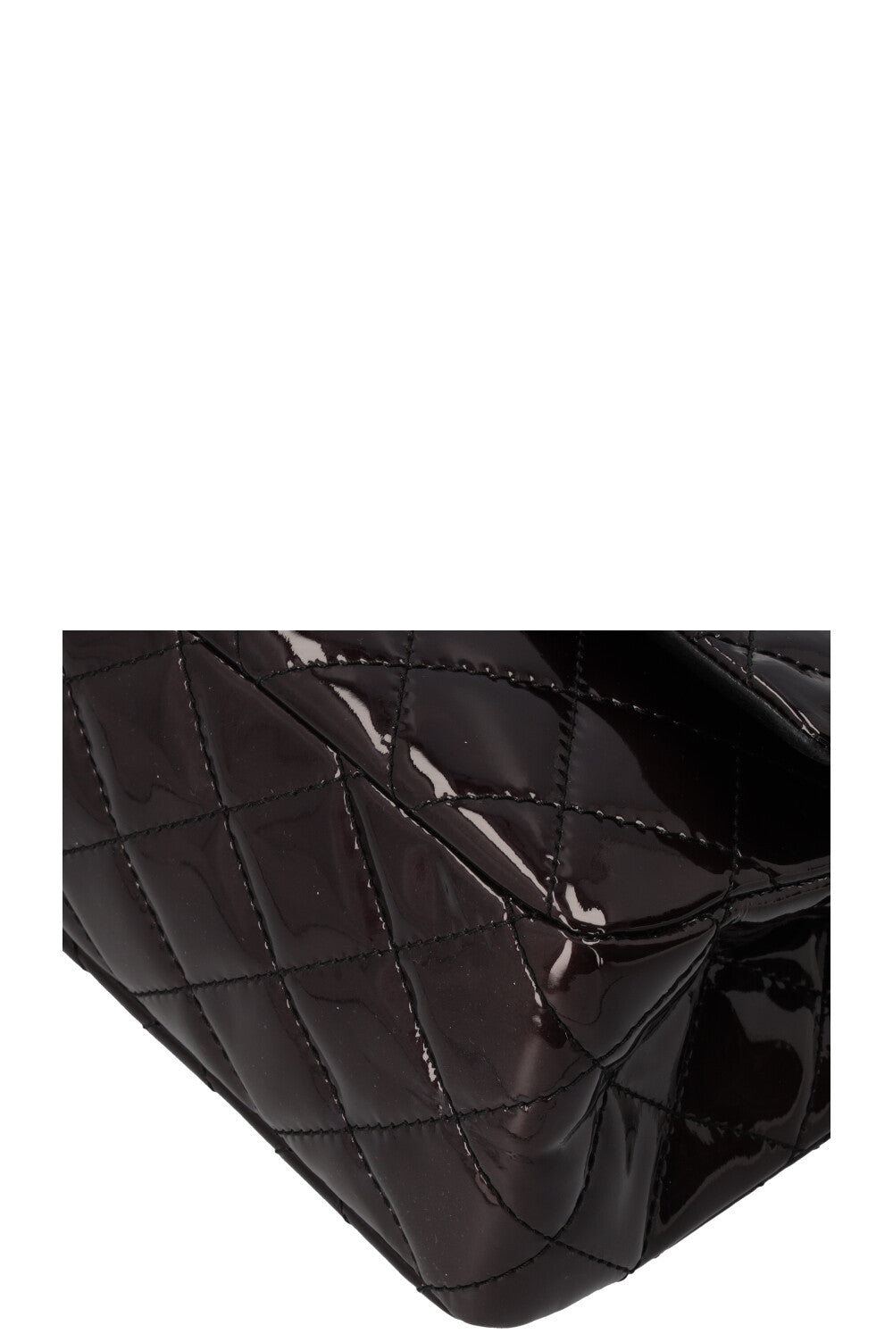CHANEL 2.55 Reissue Double Flap Maxi Black Patent