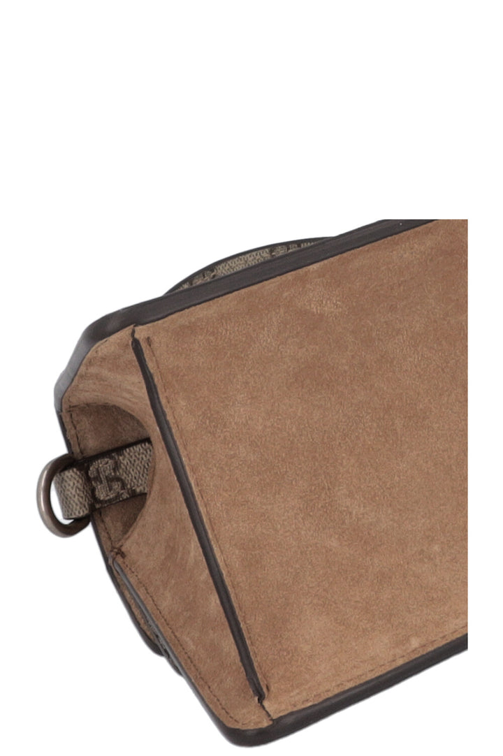 GUCCI Dionysus Top Handle Bag GG Supreme Beige