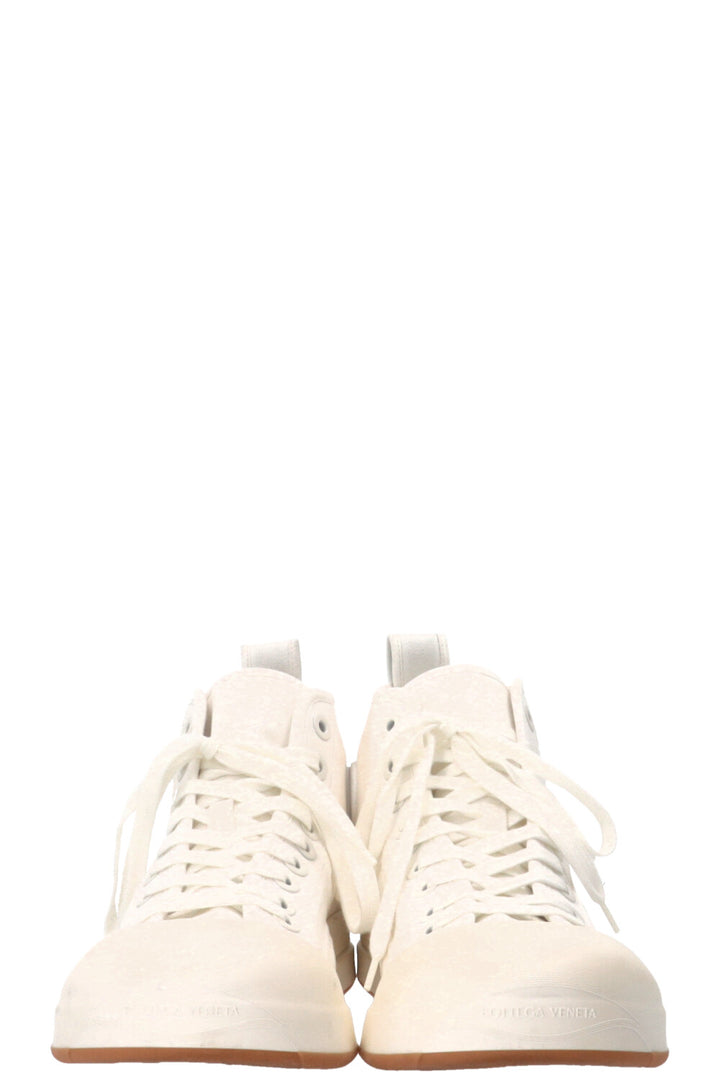 BOTTEGA VENETA Vulcan High Top Sneaker Canvas White