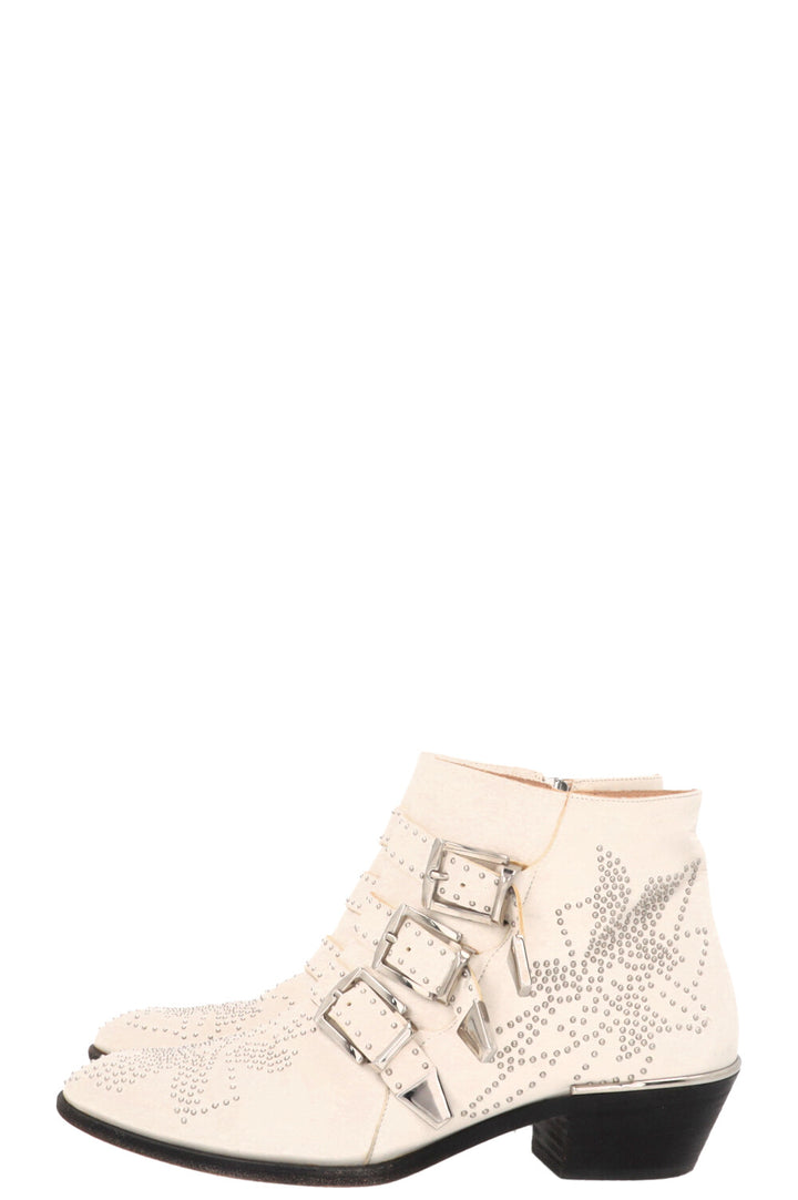 CHLOÉ Susanna Boots White