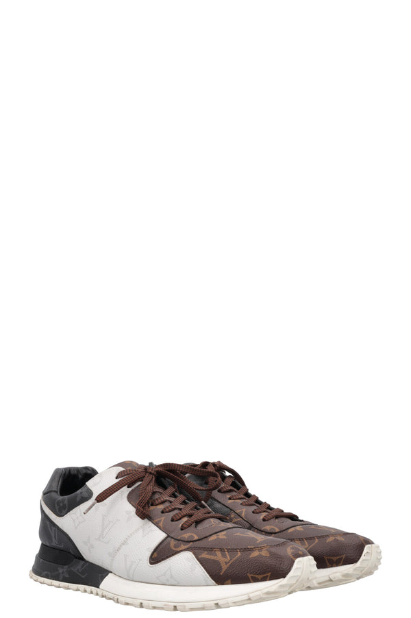 LOUIS VUITTON Sneakers MNG Canvas Brown Ivory Black