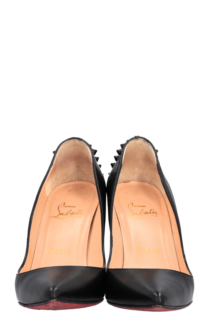 CHRISTIAN LOUBOUTIN Spike Heels Leather Black