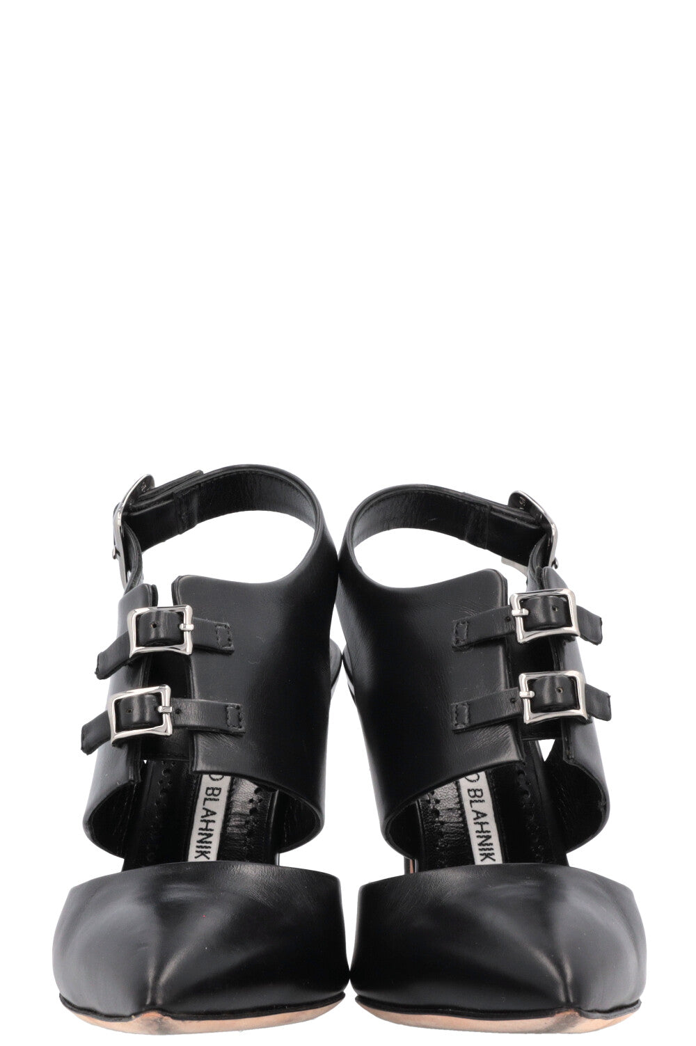 MANOLO BLAHNIK Sangra Heels Black