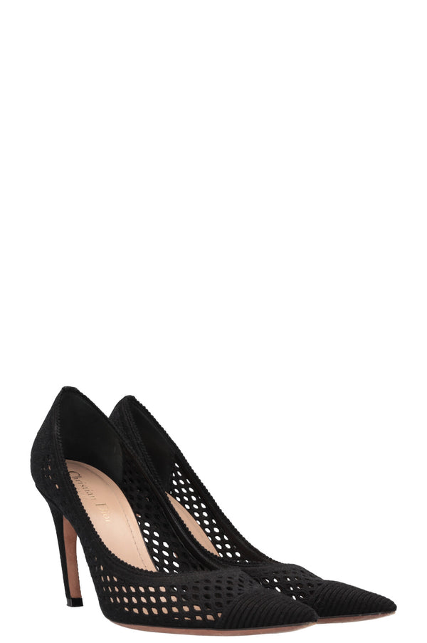 CHRISTIAN DIOR Mesh Heels Black