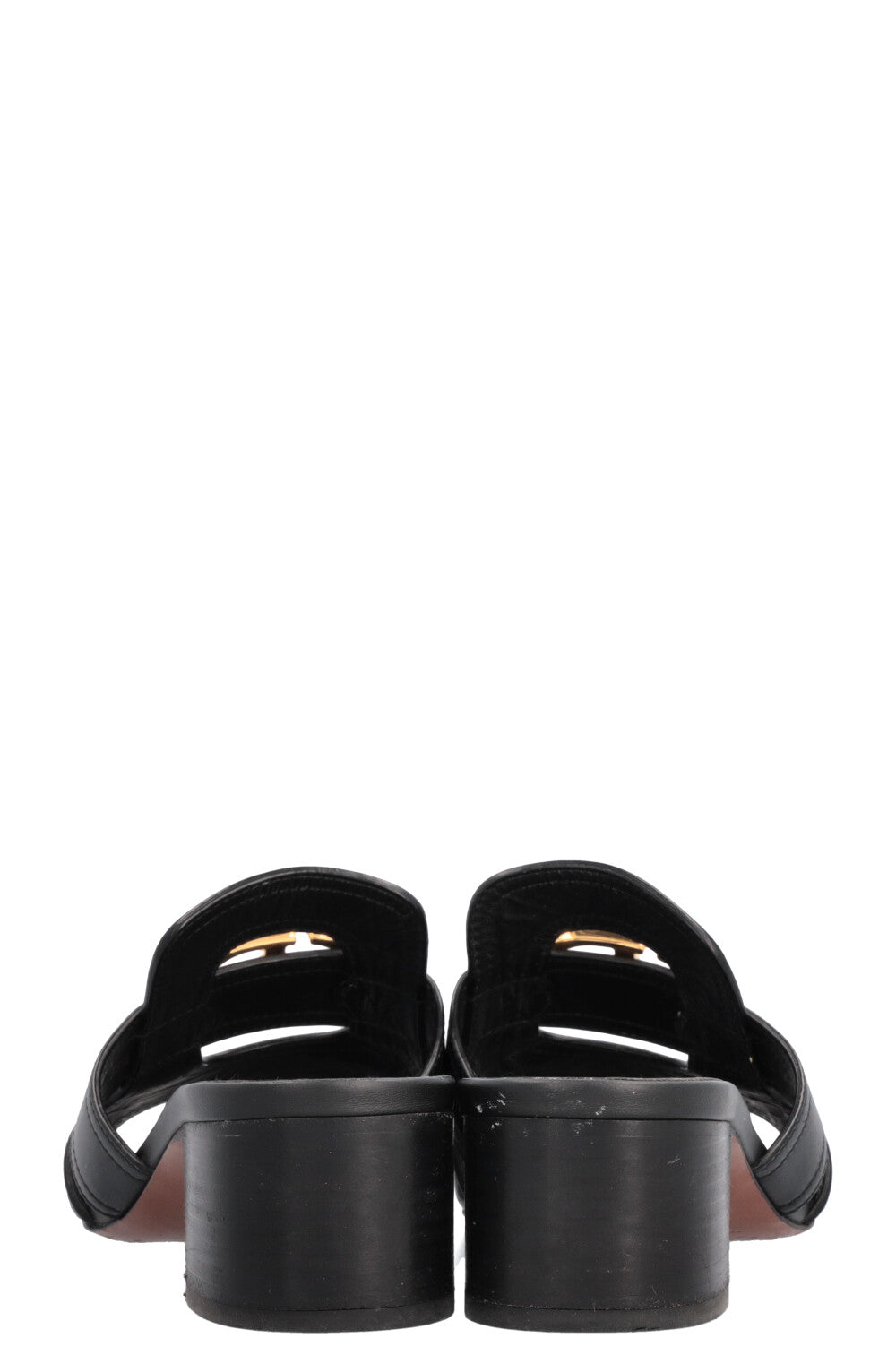 CHRISTIAN DIOR 30 Montaigne Mules Black