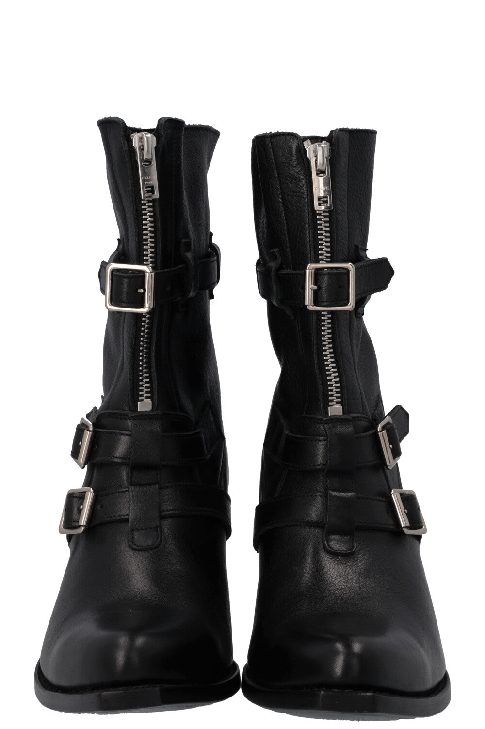CELINE Western Boots Black
