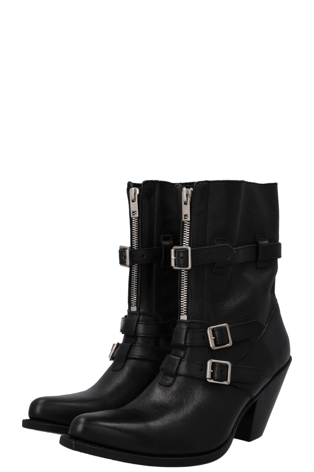 CELINE Western Boots Black