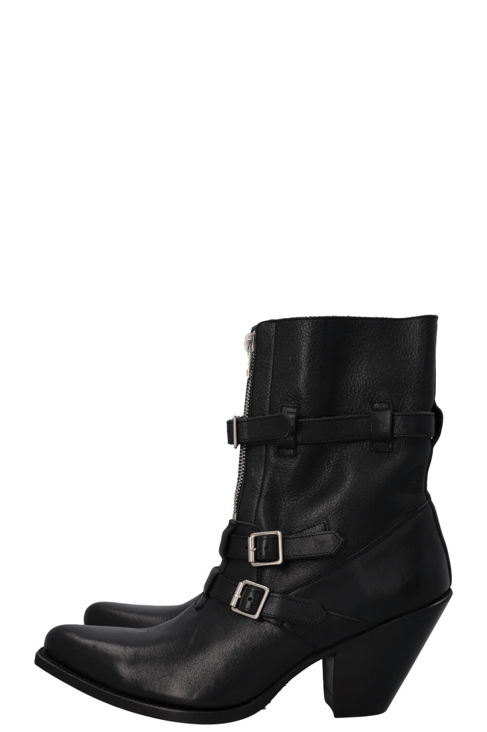 CELINE Western Boots Black