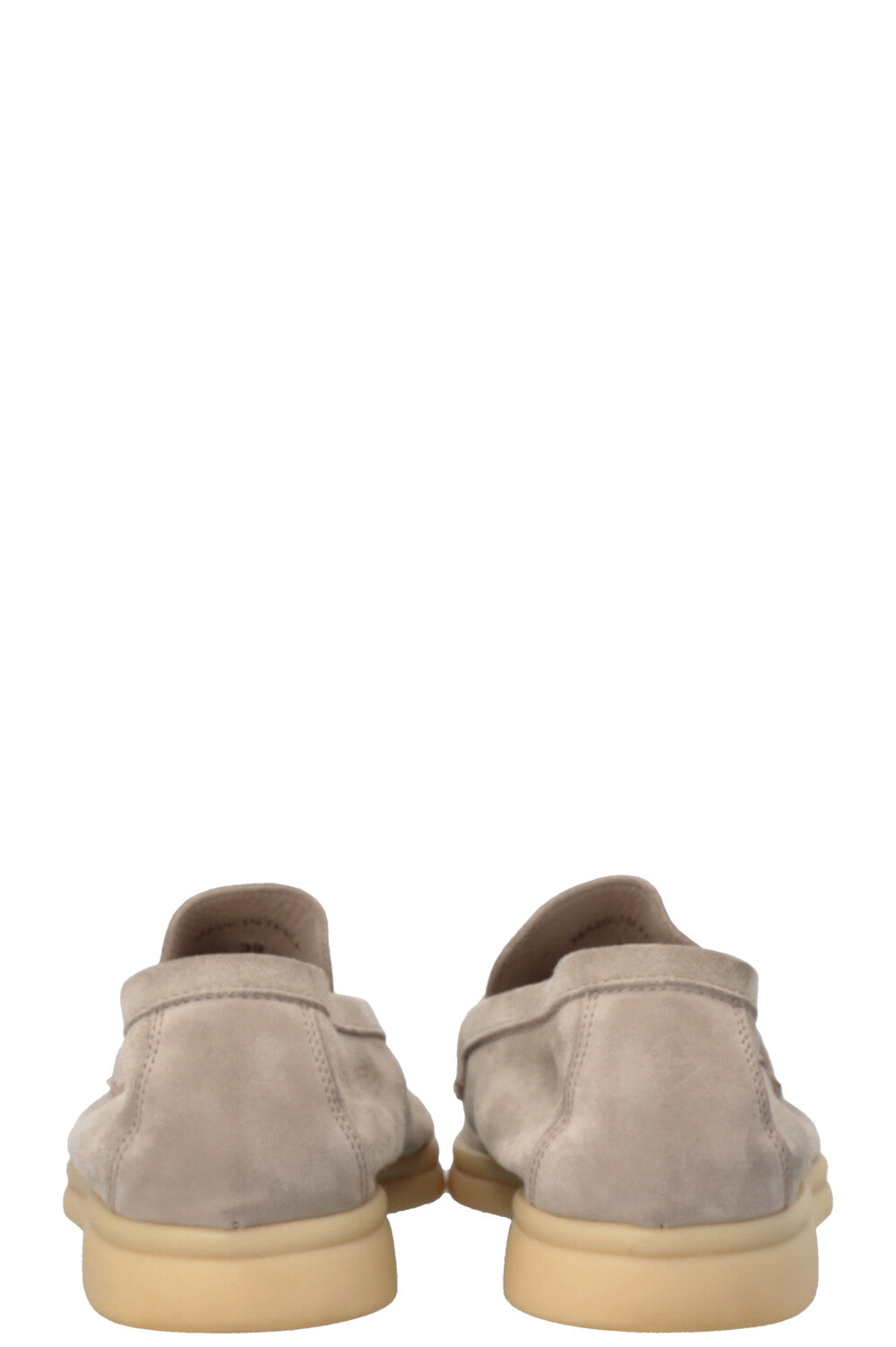 LORO PIANA Summer Walk Loafers Suede Grey