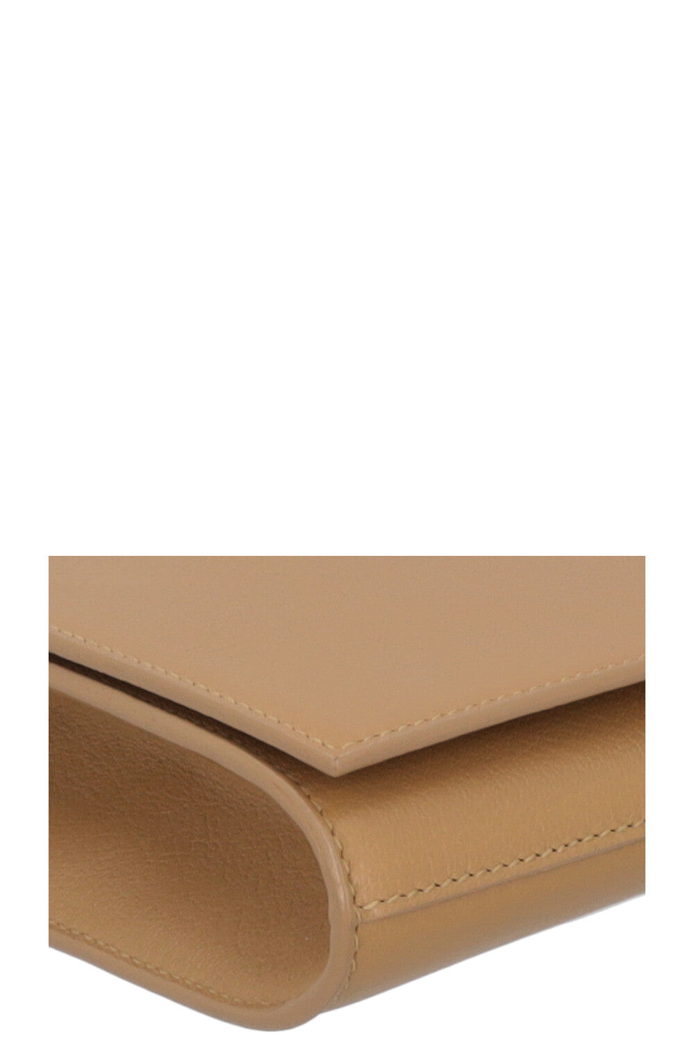 YVES SAINT LAURENT Belle De Jour Clutch Khaki