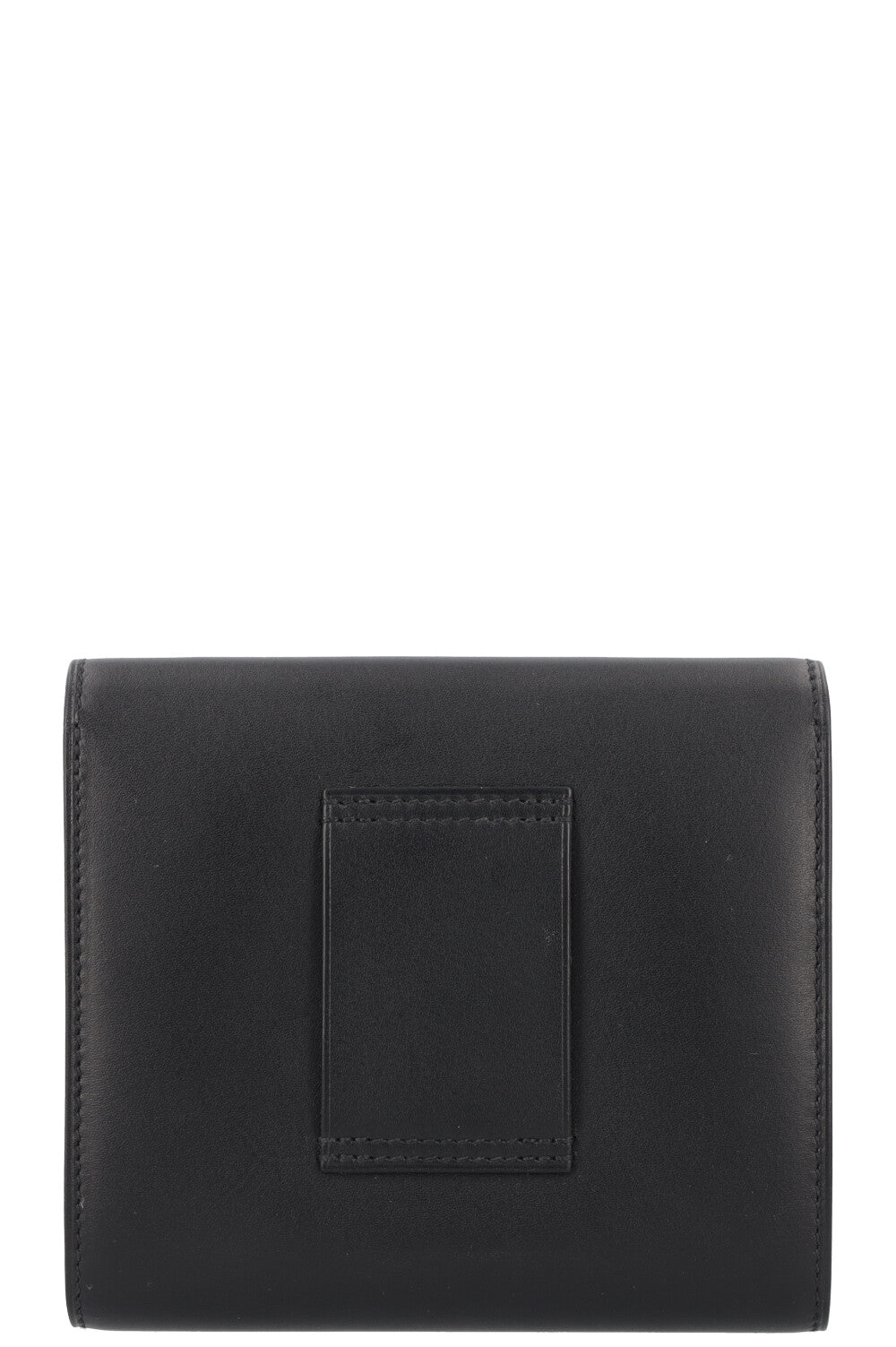 HERMÈS Constance Compact Wallet Black Box Enamel
