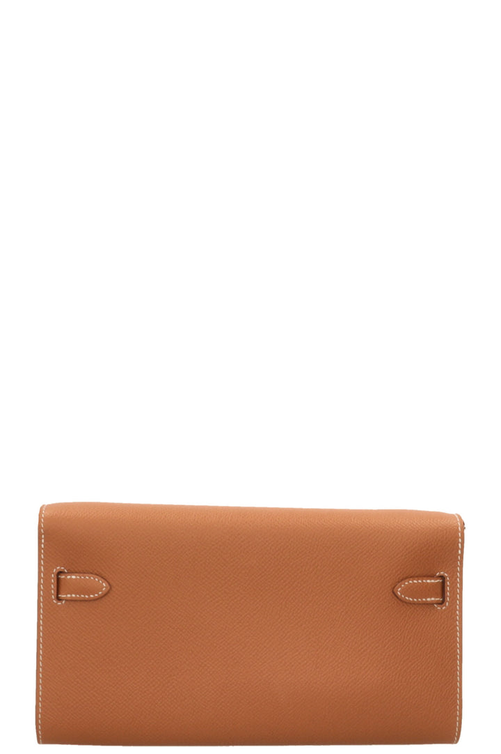 HERMÈS Kelly To Go Epsom Gold