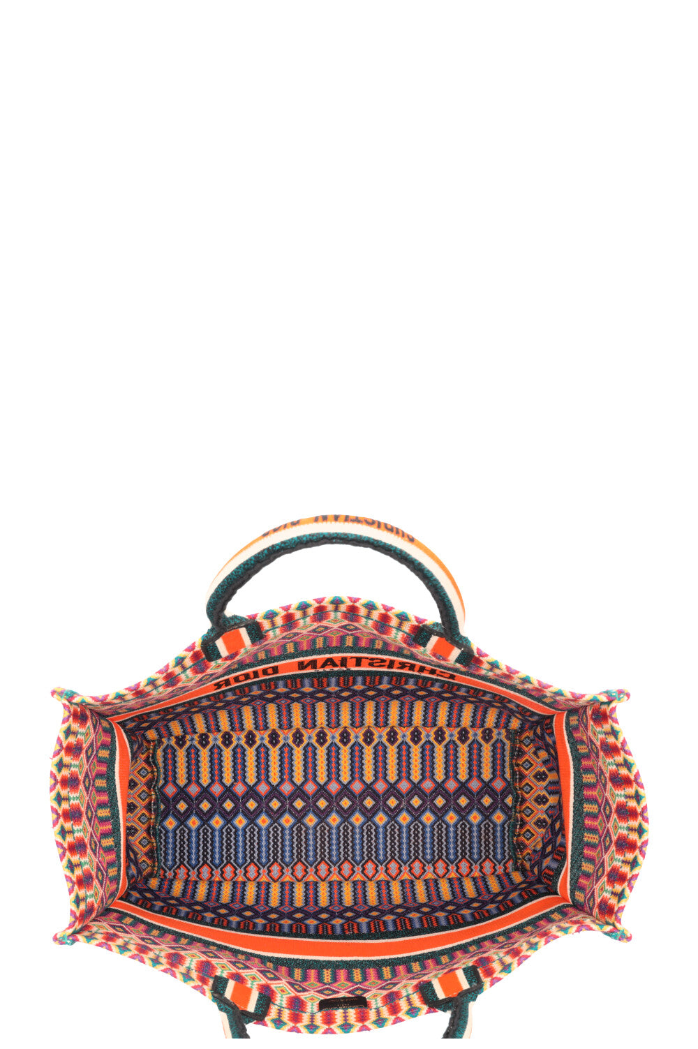 CHRISTIAN DIOR Large Book Tote Multicolor