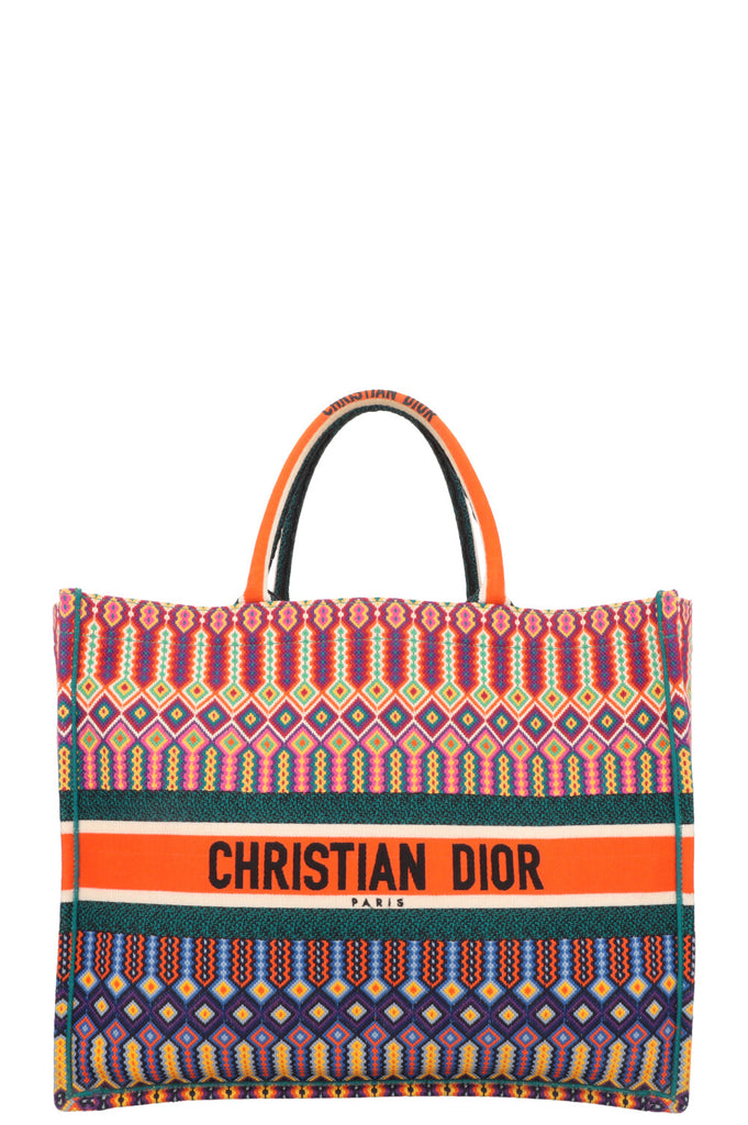 CHRISTIAN DIOR Large Book Tote Multicolor REAWAKE