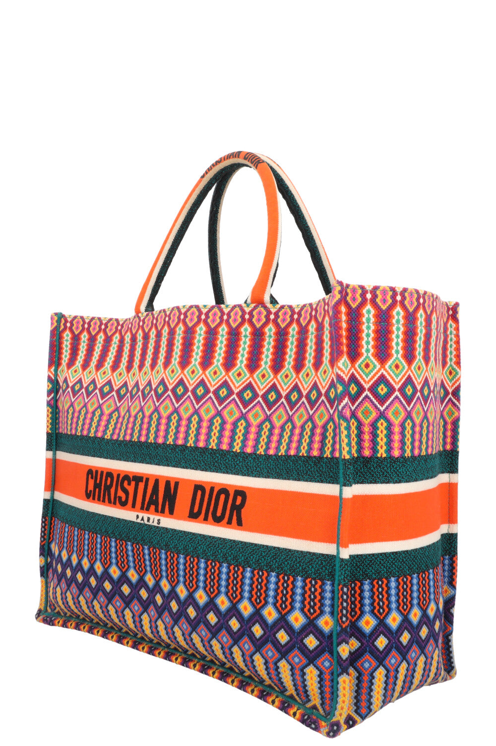CHRISTIAN DIOR Large Book Tote Multicolor
