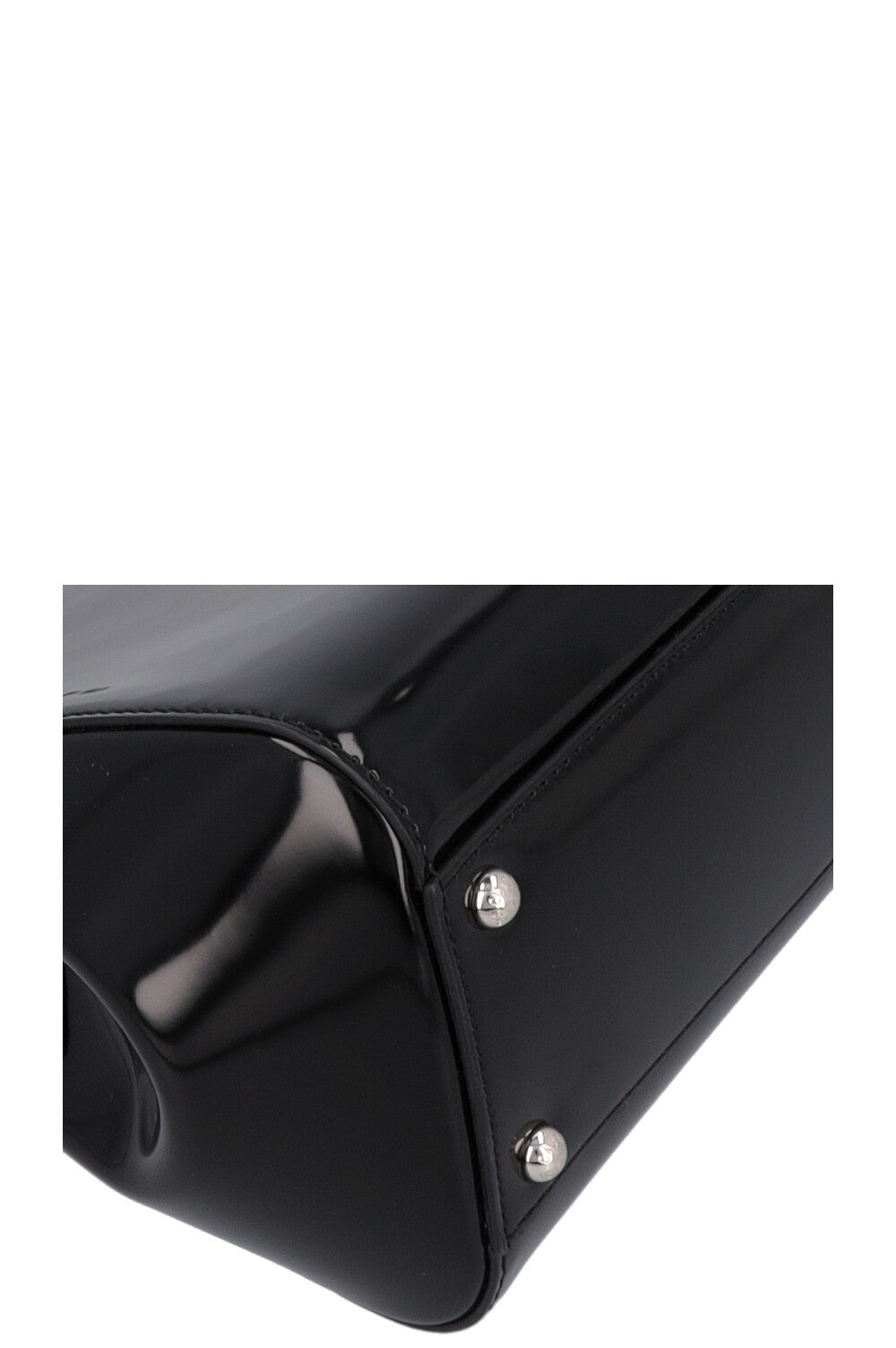 DOLCE&GABBANA Sicily Medium Bag Patent Black