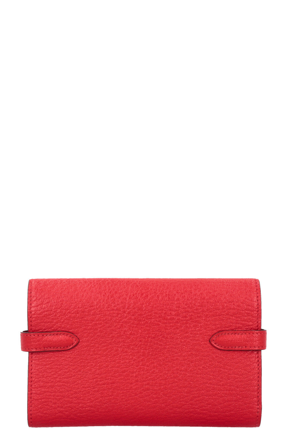 HERMES Kelly Wallet Chevre Mysore Rouge Coeur REAWAKE