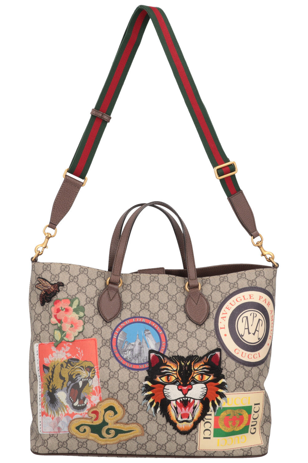 Sac fourre-tout convertible GUCCI GG Supreme