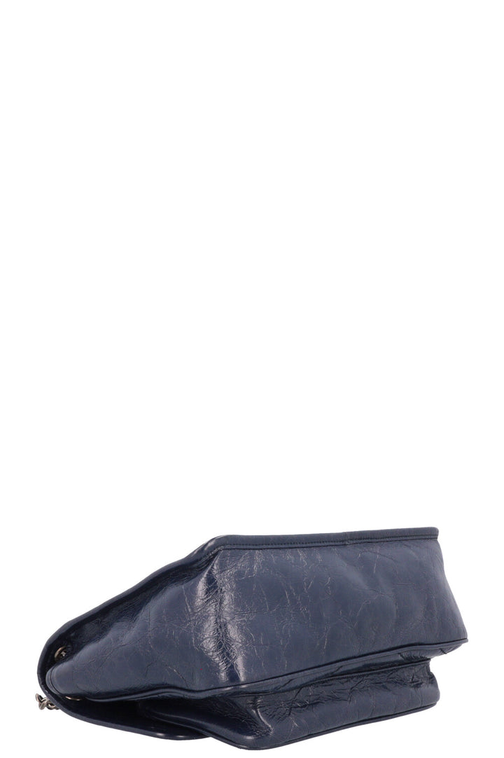 SAINT LAURENT Medium Niki Bag Vintage Leather Navy