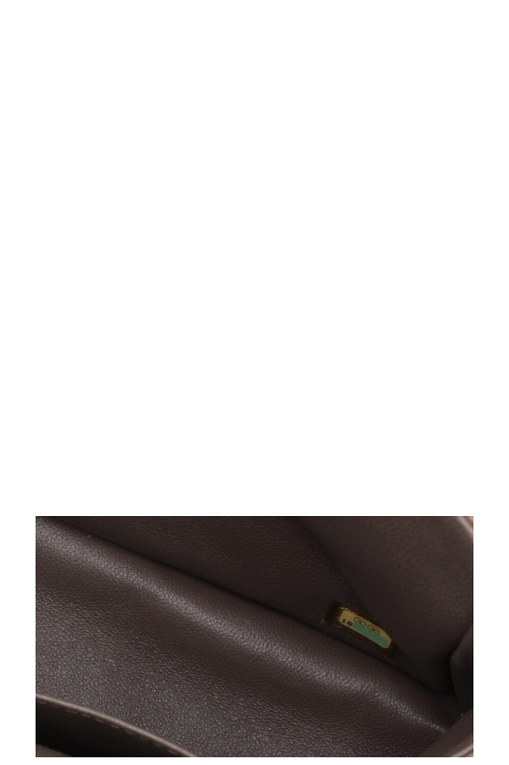 CHANEL Timeless Maxi Double Flap Khaki Caviar
