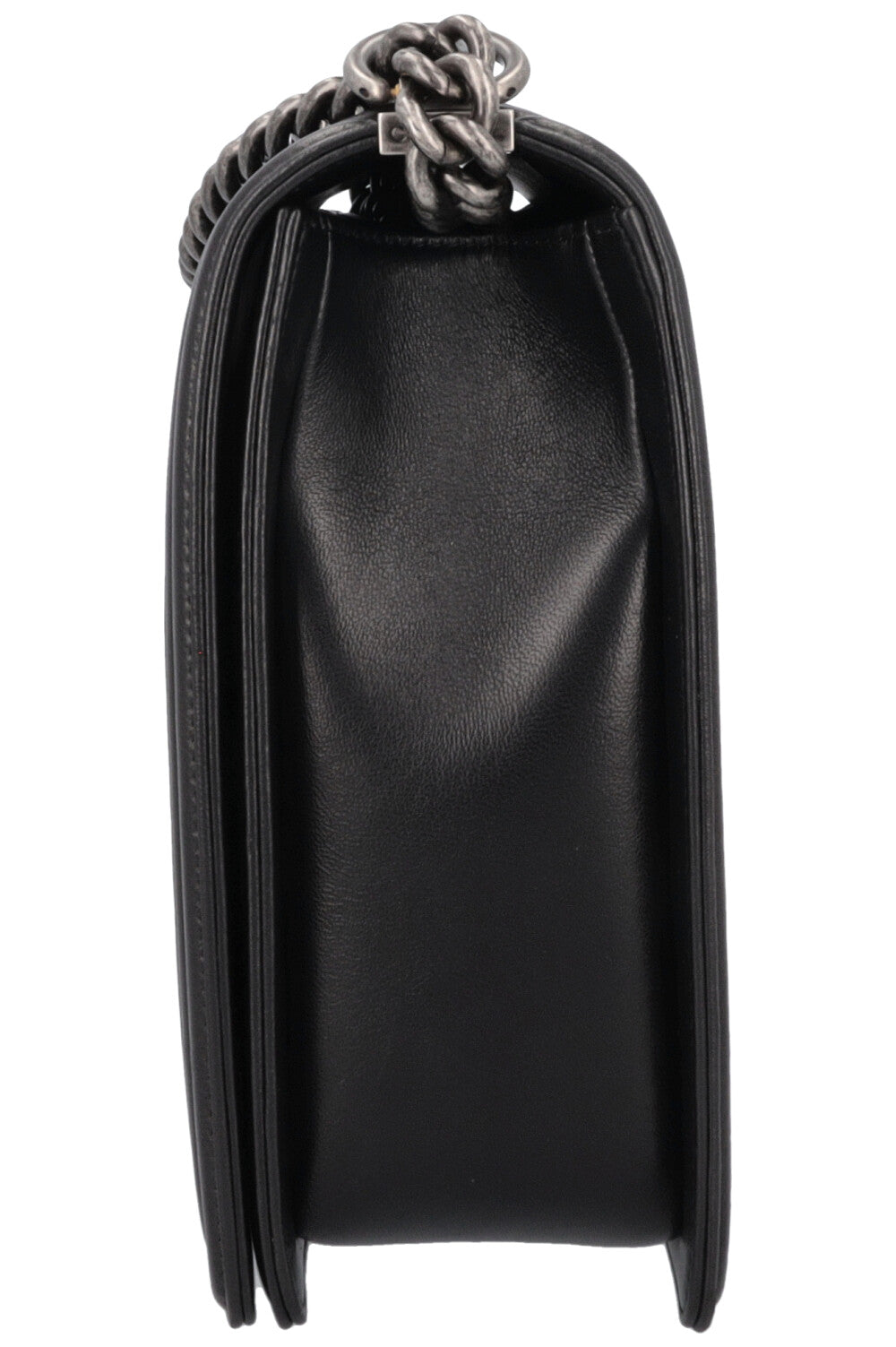 CHANEL Large Boy Bag Black Lambskin