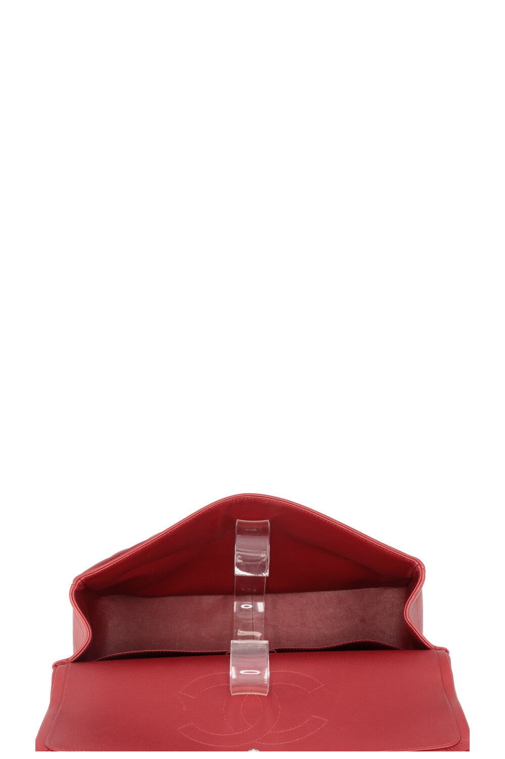 CHANEL Timeless Maxi Double Flap Red Lambskin