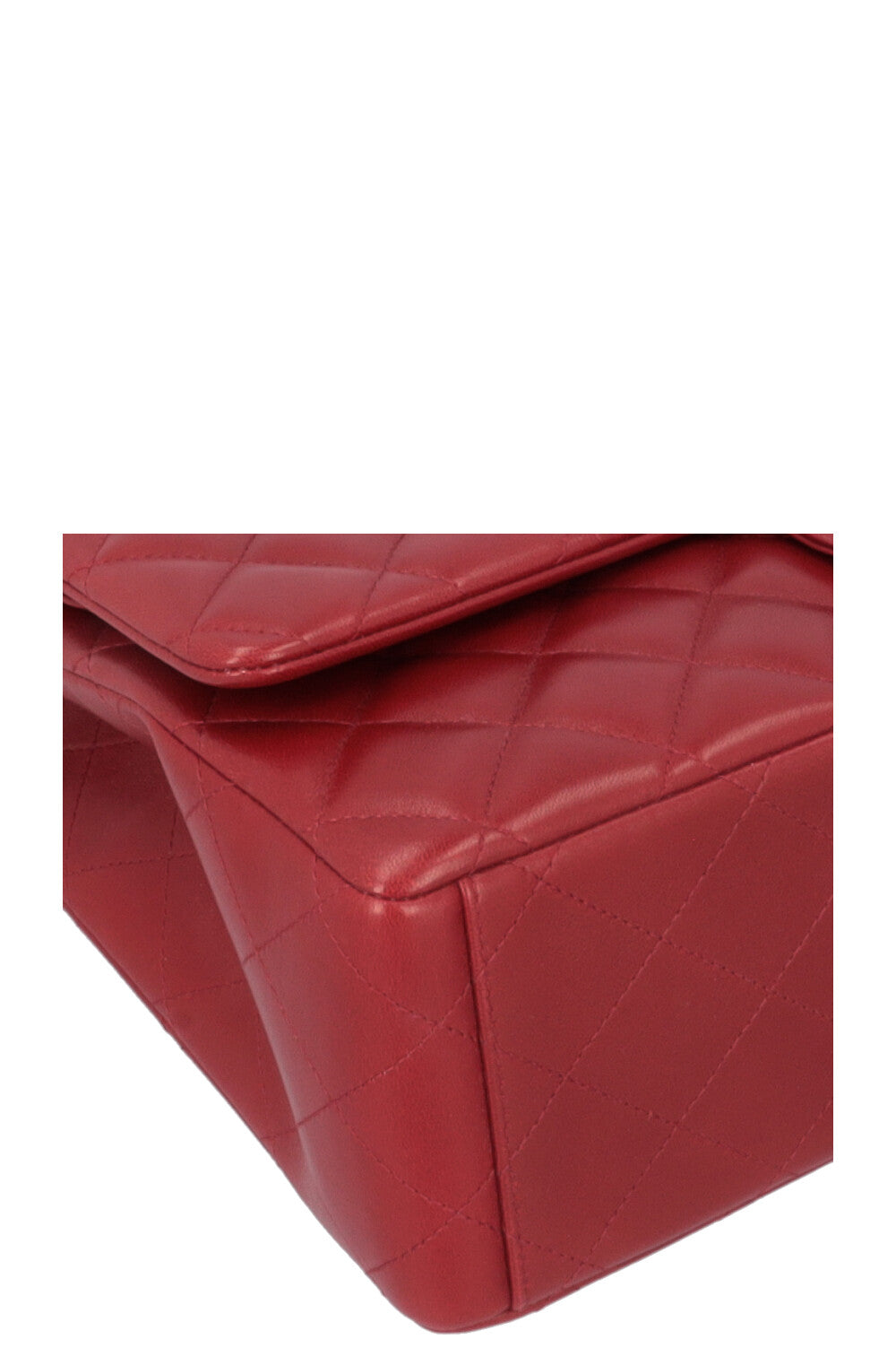 CHANEL Timeless Maxi Double Flap Red Lambskin