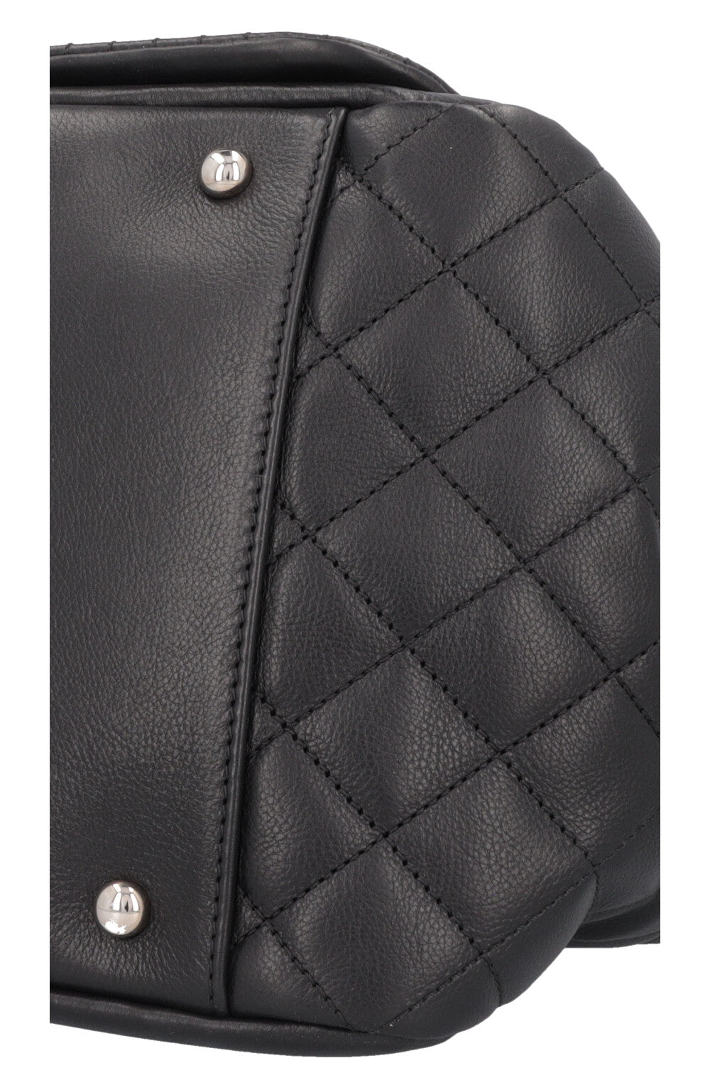 CHANEL CC Flap Bag Leather Black