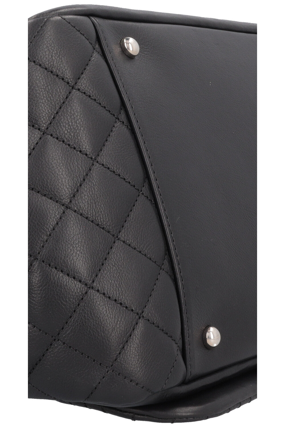 CHANEL CC Flap Bag Leather Black