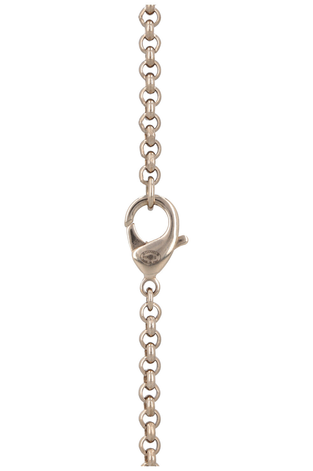 CHANEL 2013 CC Faux Pearl Necklace