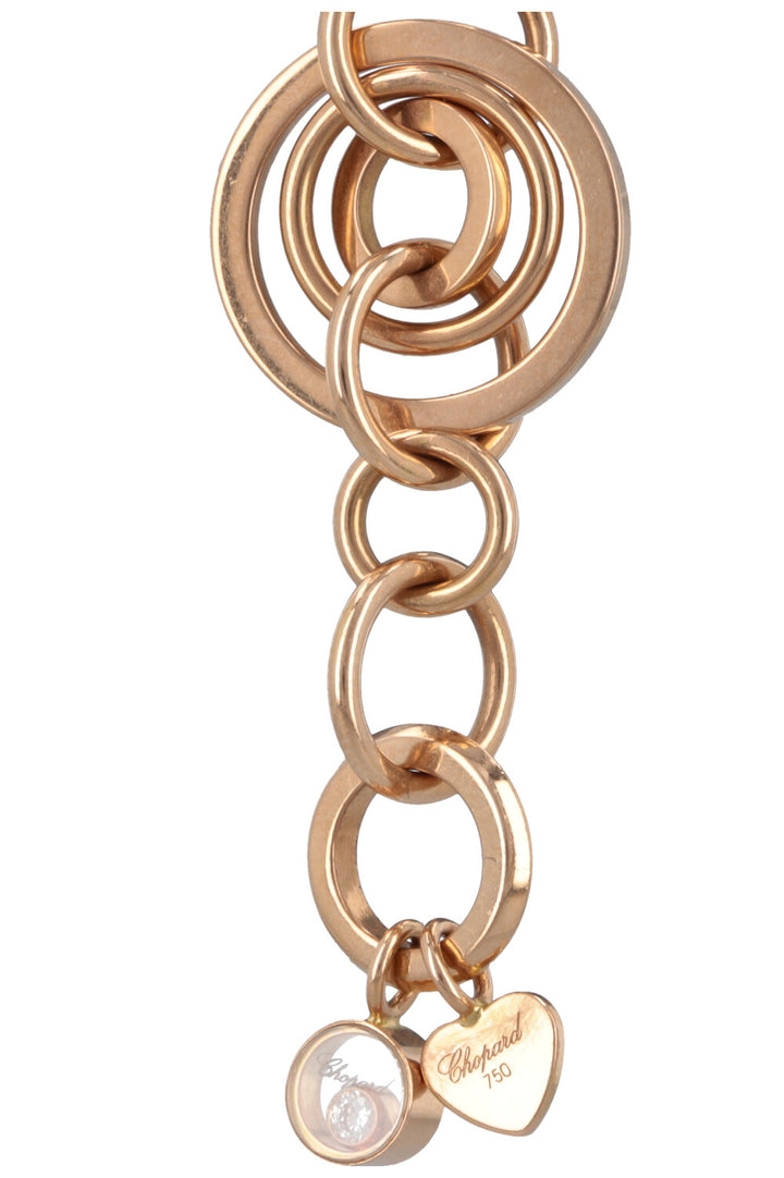 CHOPARD Happy Diamonds Bracelet 18k Rose Gold Diamond
