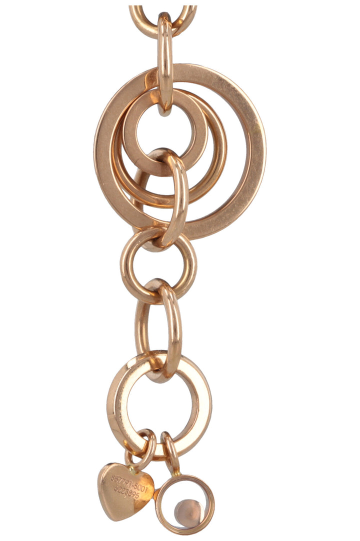 CHOPARD Happy Diamonds Bracelet 18k Rose Gold Diamond