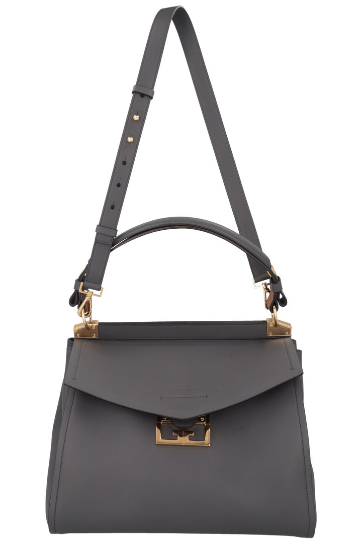 GIVENCHY Large Mystic Bag Leather Grey