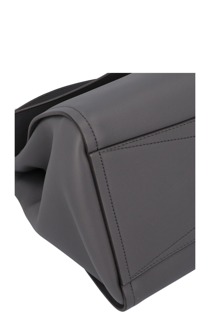 GIVENCHY Large Mystic Bag Leather Grey