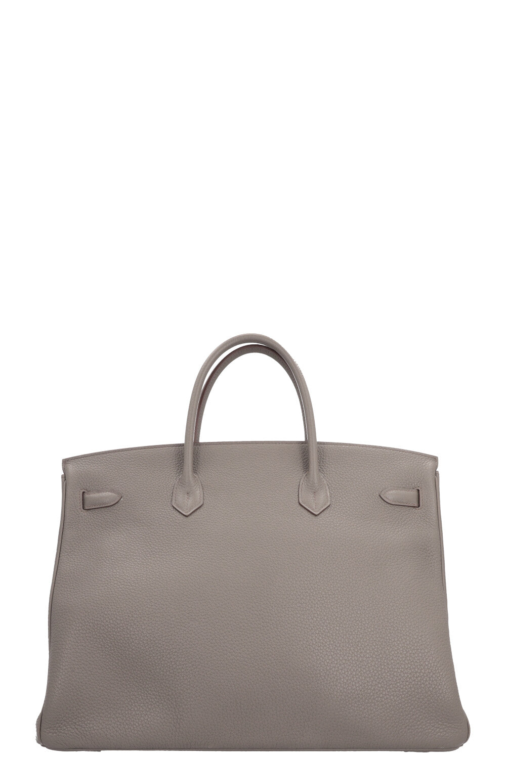 HERMÈS Birkin 40 Retourne Clemence Étain