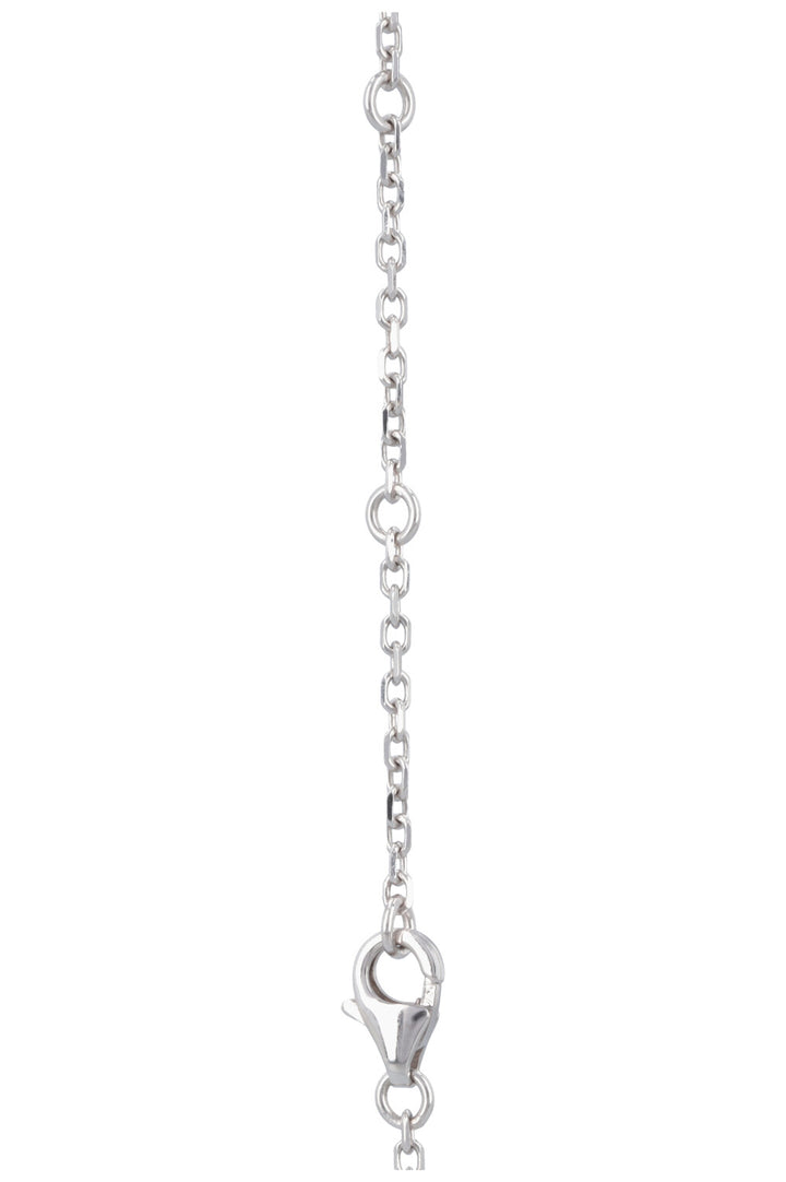 CHAUMET Necklace Amethyst Diamond 18k White Gold