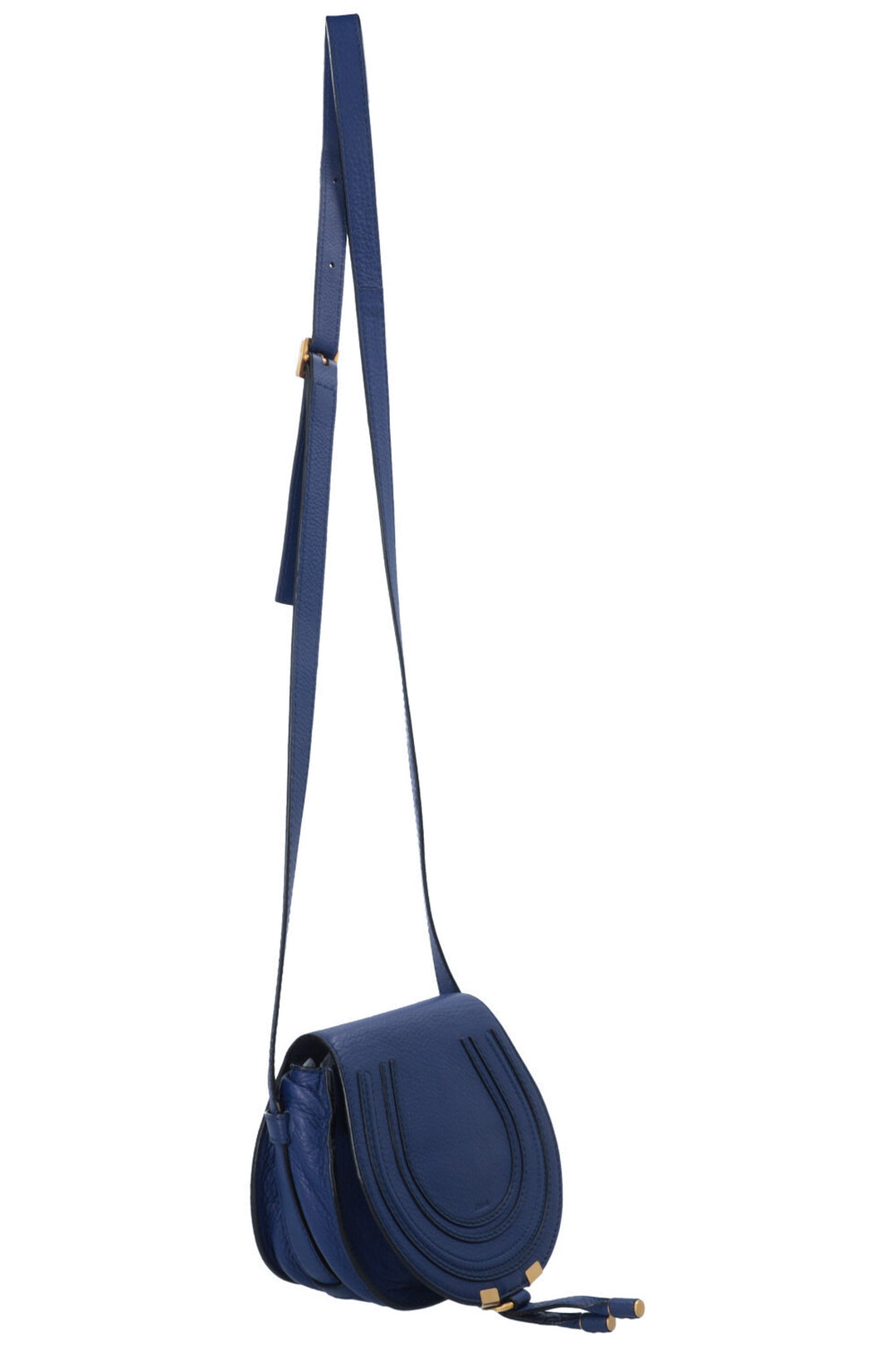 CHLOÉ Marcie Crossbody Bag Small Blue