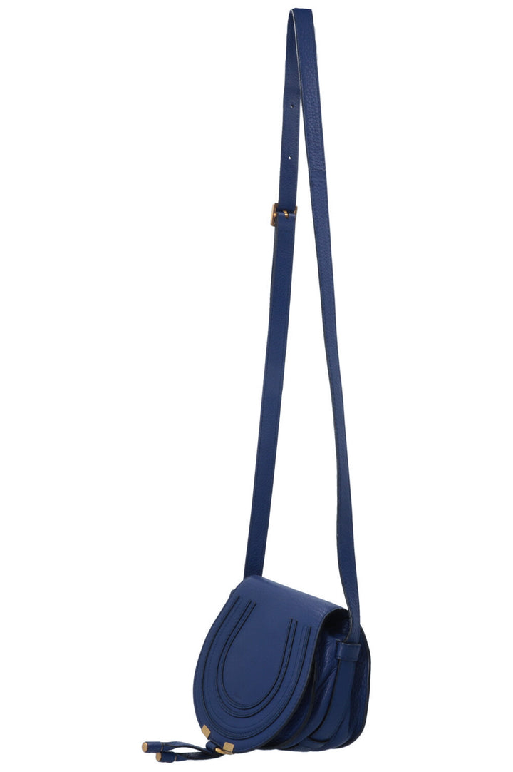 CHLOÉ Marcie Crossbody Bag Small Blue