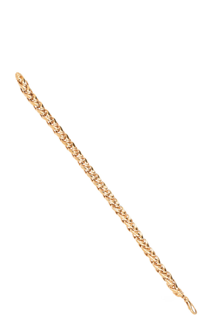 CHRISTIAN DIOR Chain Link Choker Gold