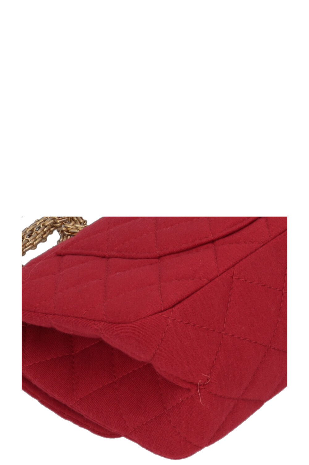 CHANEL 2.55 Reissue Double Flap Medium Canvas Red