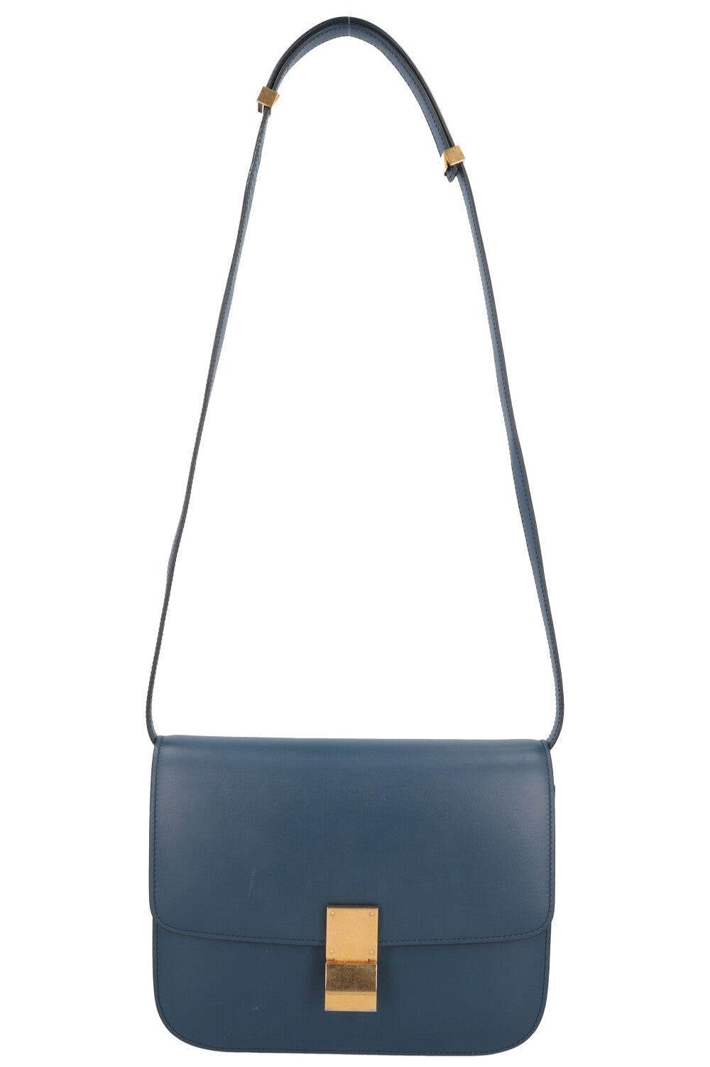 CÉLINE Classic Box Crossbody Bag Blue