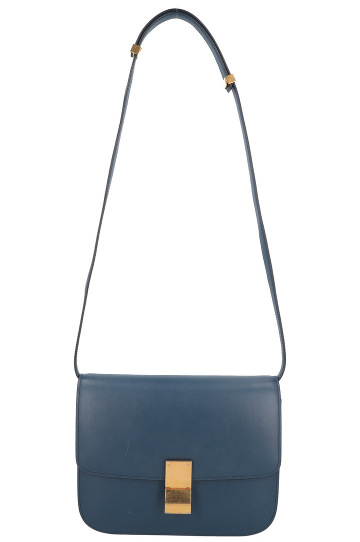 CÉLINE Classic Box Crossbody Bag Blue