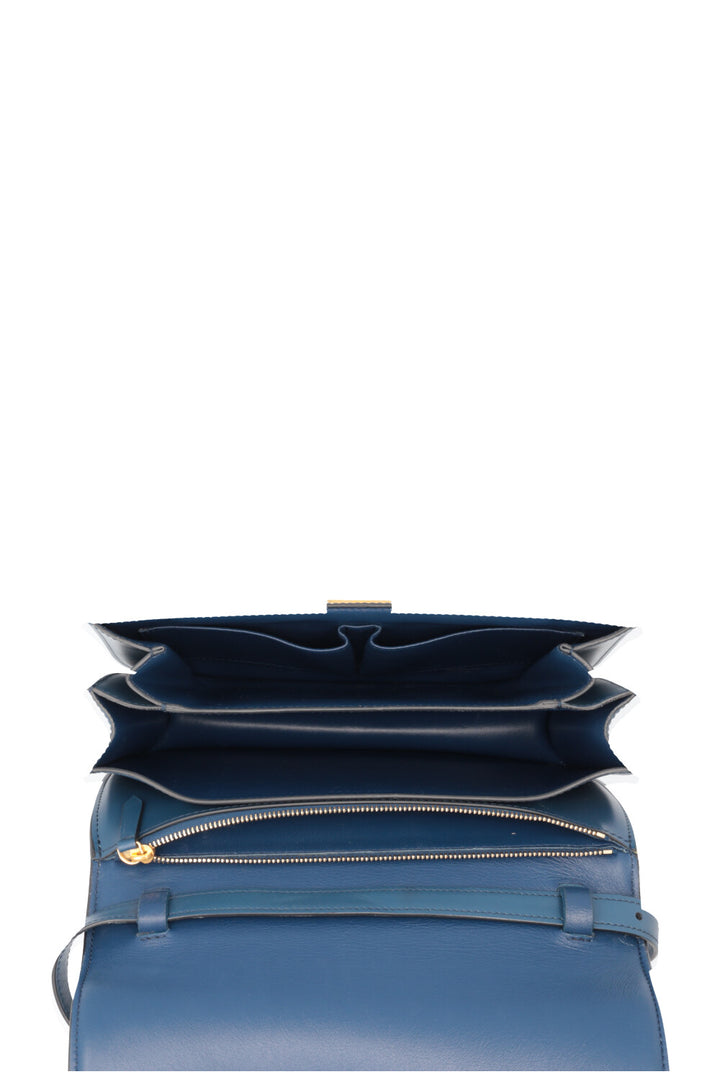 CÉLINE Classic Box Crossbody Bag Blue