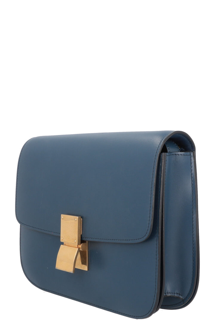 CÉLINE Classic Box Crossbody Bag Blue