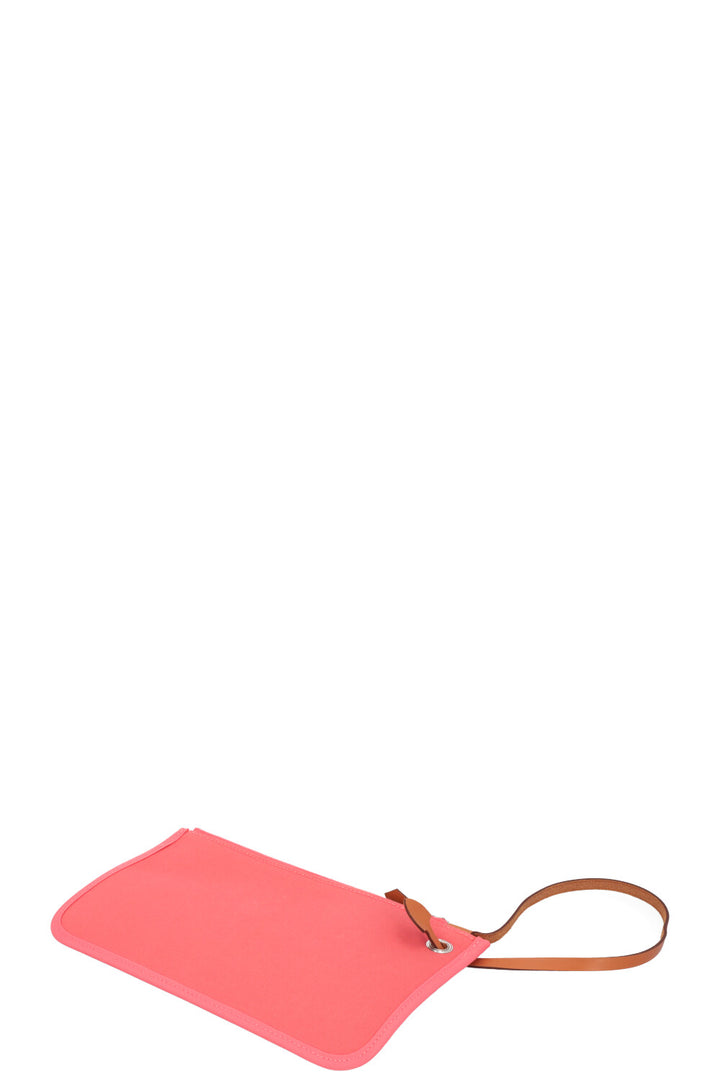 HERMÈS Herbag 31 Zip Vache Hunter Rose Azalee